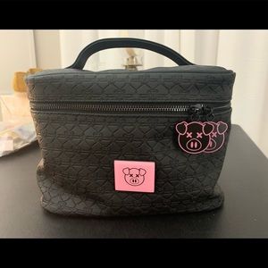 JeffreexShane black conspiracy cosmetic bag